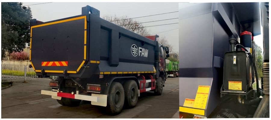 FAW J6P Dump Truck detail display